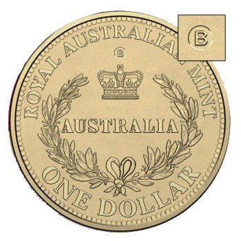 2016 $1 Australia's First Mints - B Brisbane Counterstamp Coin in Card