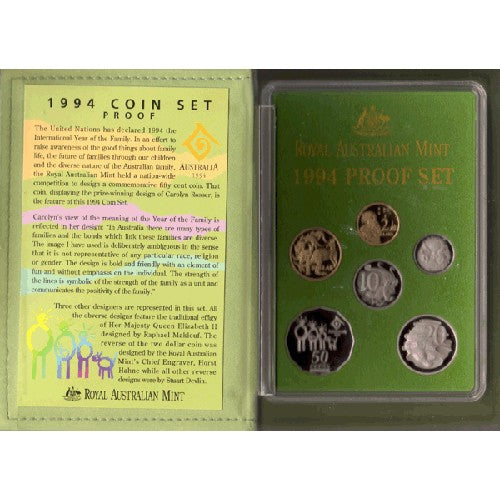 1994 Proof Set - International Year of the Family