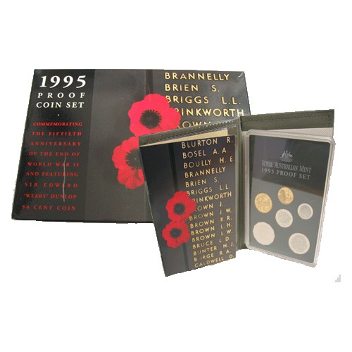 1995 Proof Set - 50th Anniversary End of WWII