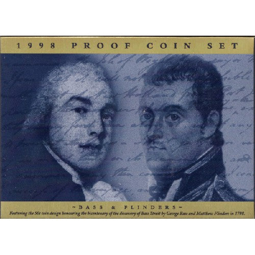 1998 Proof Set - Bass & Flinders