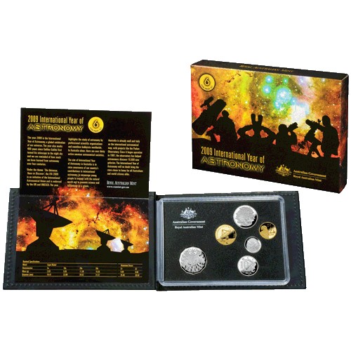 2009 Proof Set International Year of Astronomy 