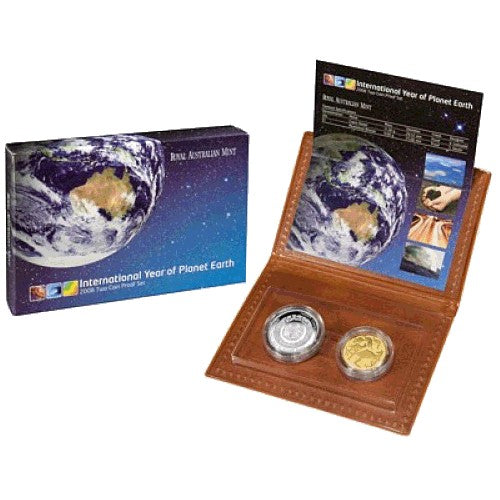 2008 International Year of Planet Earth 2 Coin Proof Set