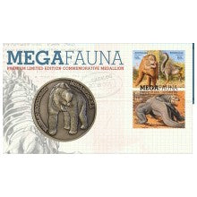 2008 Megafauna Limited Edition Stamp & Medallion Cover PNC