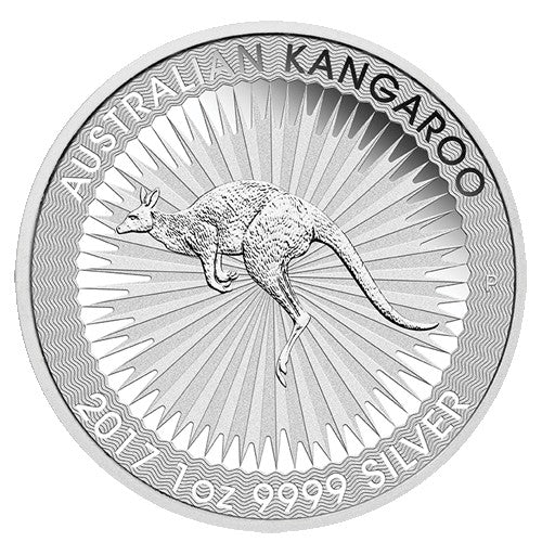 2017 $1 Australian Kangaroo 1oz Silver Bullion Coin