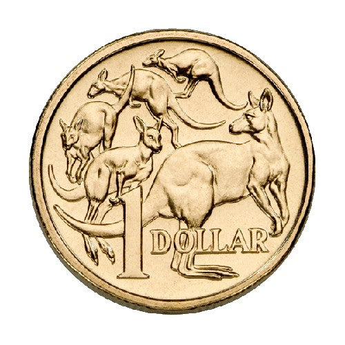 1984 $1 Mob of Roos Uncirculated Coin – Coin City