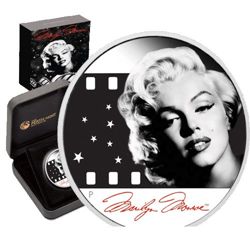 2012 $1 Marilyn Monroe 1oz Silver Proof Coin