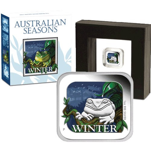 2013 $1 Australian Seasons - Winter 1oz Silver Coin