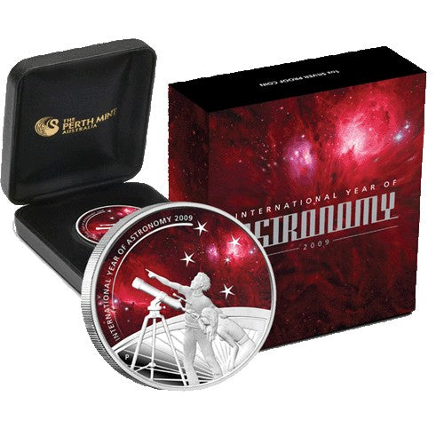 2009 $1 International Year of Astronomy Silver Proof Coin