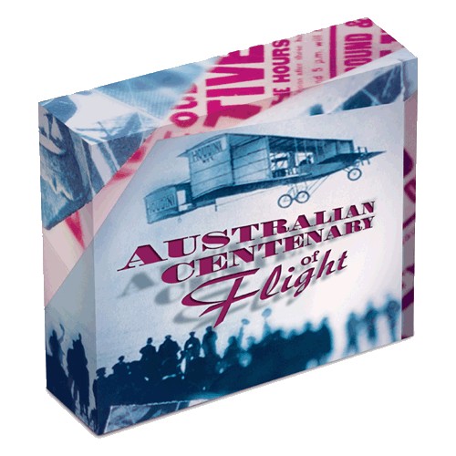 2010 $1 Centenary of Australian Flight 1oz Silver Proof Coin