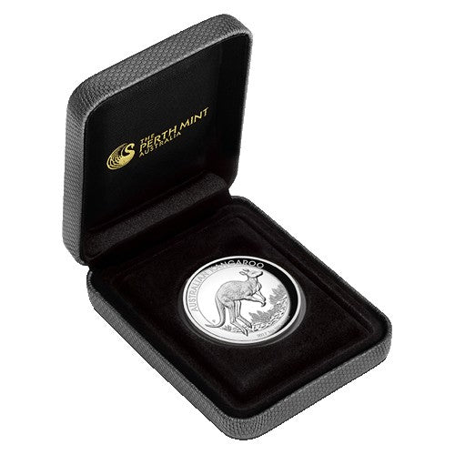 2017 $1 Australian Kangaroo 1oz Silver Proof High Relief Coin