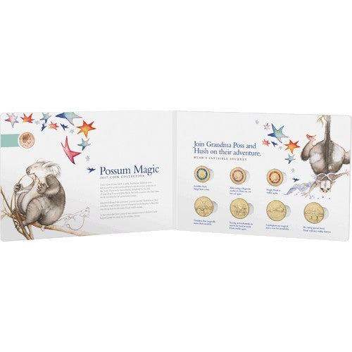 2017 Possum Magic Coin Collection - 8 Uncirculated Coins