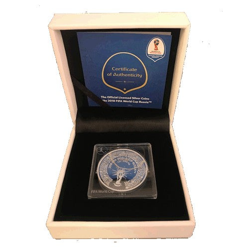 2018 $1 FIFA World Cup 1oz Silver Proof Coin