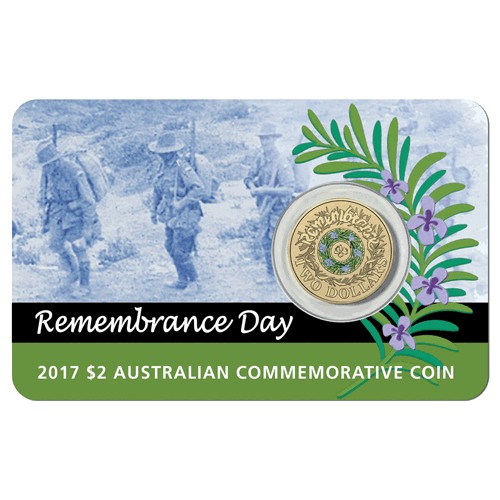 2017 $2 Remembrance Day Al-Br Coin Pack