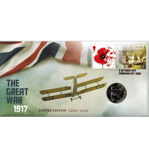 2017 GB £2 The Great War 1917 Limited Edition PNC