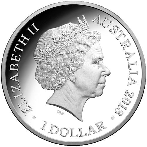 2018 $1 XXI Commonwealth Games - Legacy of Reconciliation 1oz Silver Uncirculated Coin