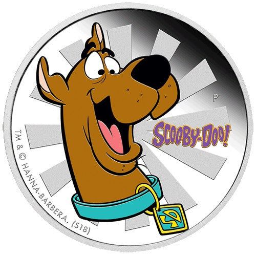 2018 $1 Scooby Doo 1oz  Silver Proof Coin