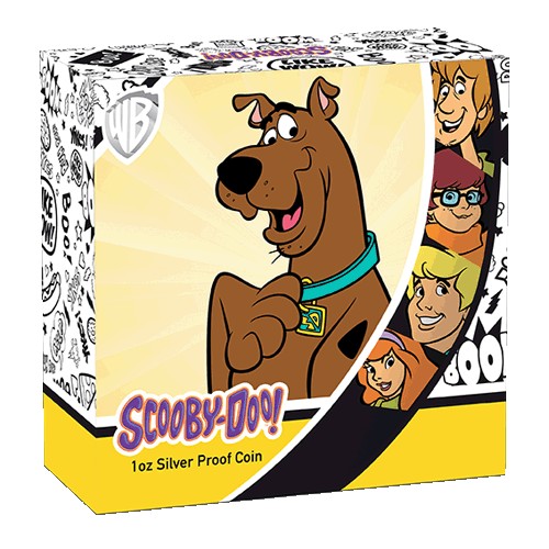 2018 $1 Scooby Doo 1oz  Silver Proof Coin