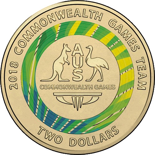 2018 XXI Commonwealth Games 7 Coin Collection