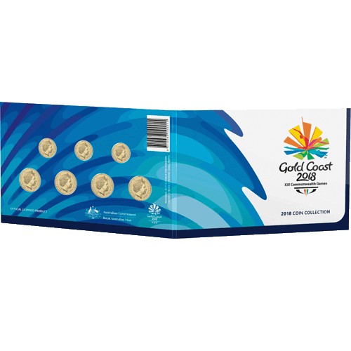 2018 XXI Commonwealth Games 7 Coin Collection