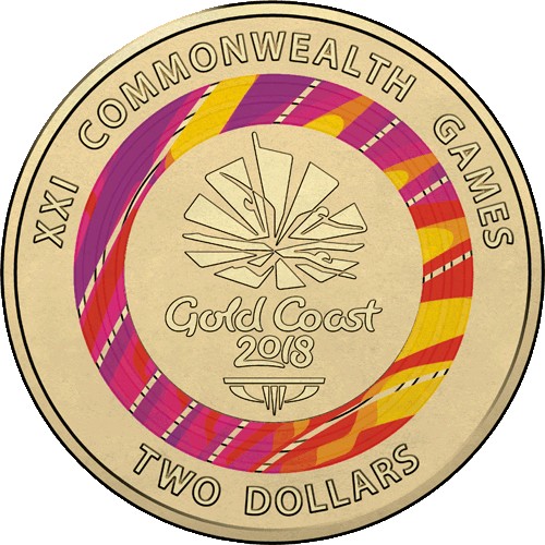 2018 XXI Commonwealth Games 7 Coin Collection