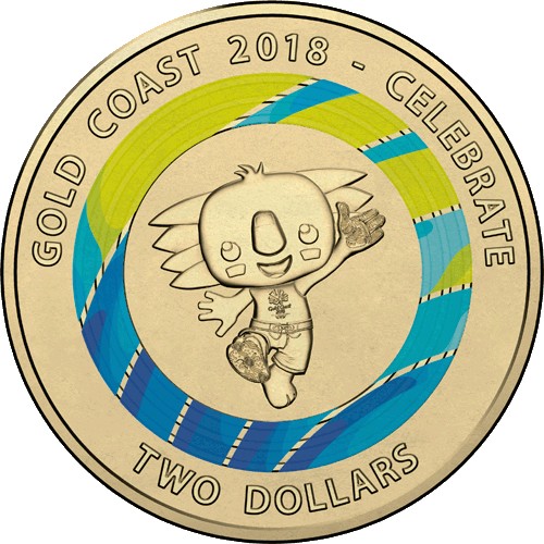 2018 XXI Commonwealth Games 7 Coin Collection