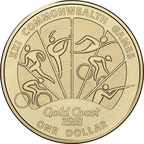 2018 XXI Commonwealth Games 7 Coin Collection