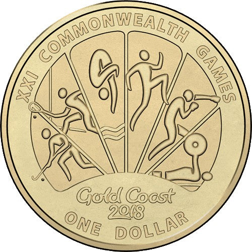 2018 XXI Commonwealth Games 7 Coin Collection