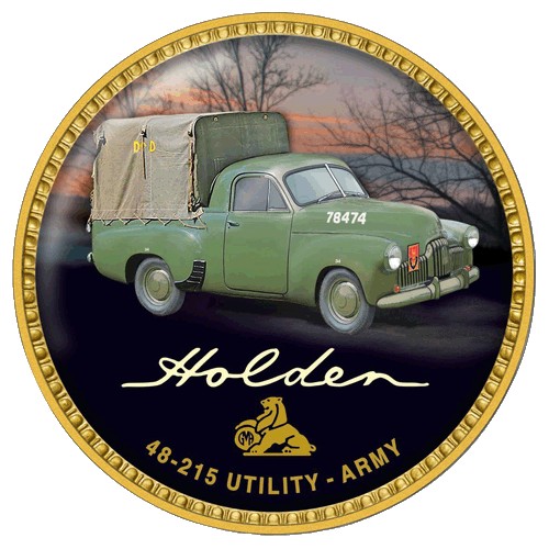 Holden Workhorses Enamel Penny Collection