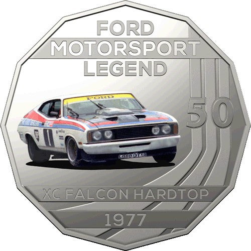 2018 50c Ford Motorsport 7 Coin Collection