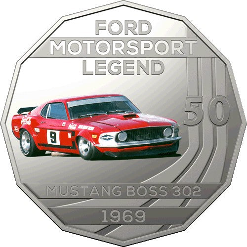 2018 50c Ford Motorsport 7 Coin Collection