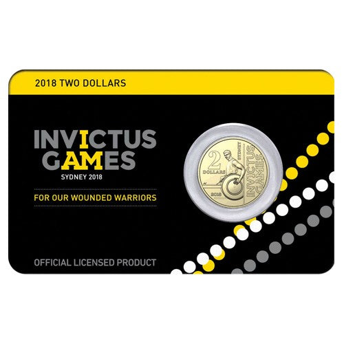 2018 $2 Invictus Games Mint Roll