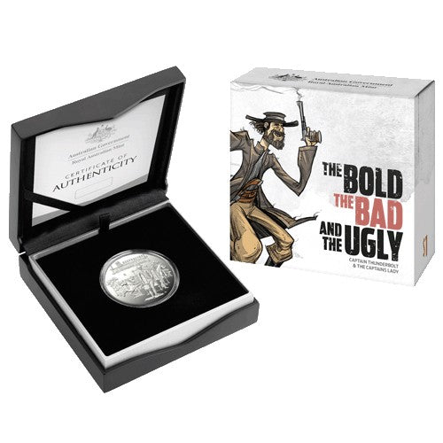 2019 $1 Australia's Wild Colonial Bushrangers C Mintmark Silver Proof Coin