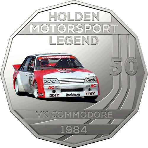 2018 50c 1984 Holden VK Commodore Coin & Stamp Cover PNC