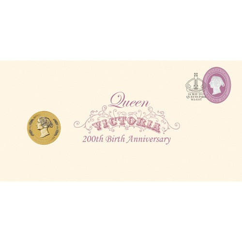 2019 $1 Queen Victoria 200th Anniversary Coin & Stamp Cover PNC