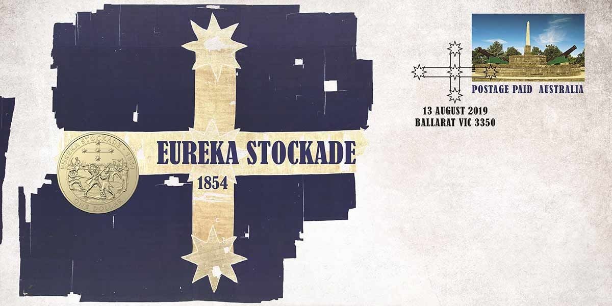 2019 $1 Mutiny and the Rebellion - The Eureka Stockade Al/Br Uncirculated Coin in Card