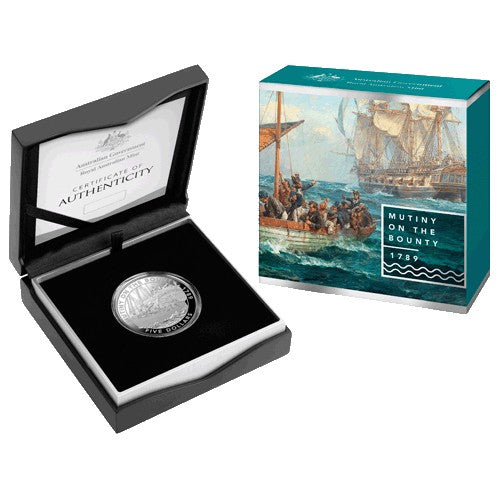 2019 $5 Mutiny and the Rebellion - The Rum Rebellion Silver Proof Coin