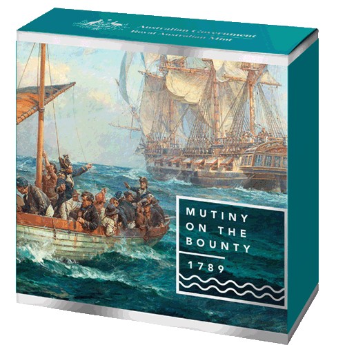 2019 $5 Mutiny and the Rebellion - The Rum Rebellion Silver Proof Coin