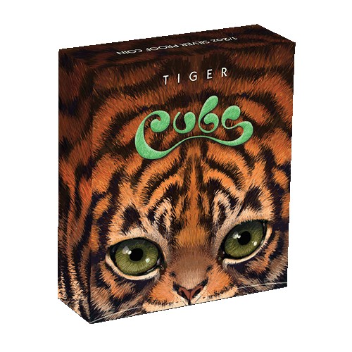 2016 50c The Cubs - Tiger Cub 1/2oz Silver Proof Coin