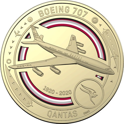 2020 $1 Qantas Centenary 11 Coin Al/Br Proof Set in Collectors Case