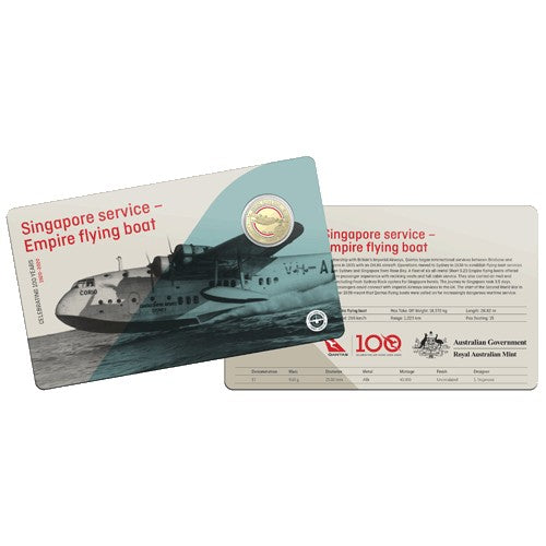 2020 $1 Qantas Centenary 11 Coin Al/Br Proof Set in Collectors Case