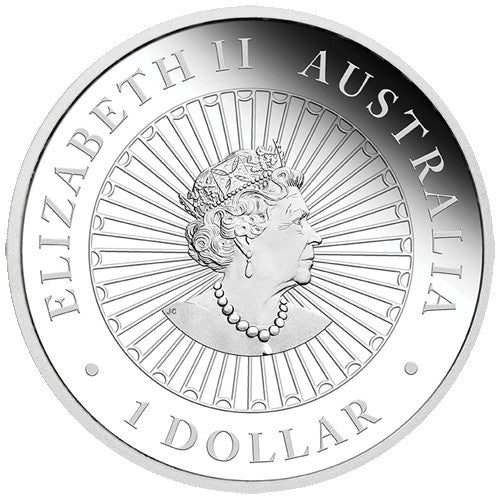 2020 $1 Australian Opal Lunar Series Year of the Mouse 1oz Silver Proof Coin