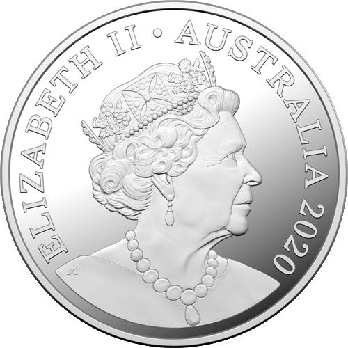 2020 $1 Qantas Centenary 1/2oz Silver Proof Coin