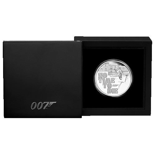 2020 $1 James Bond No Time to Die 1oz Silver Proof Coin