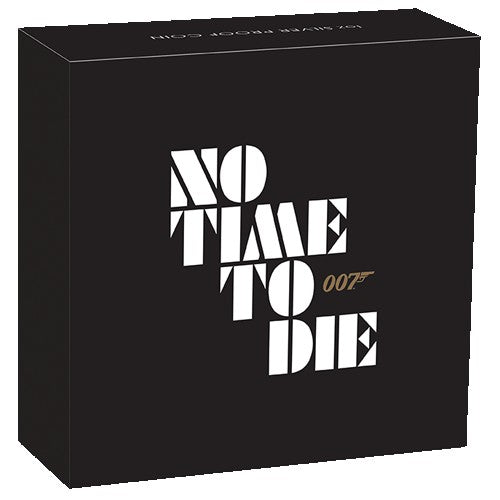 2020 $1 James Bond No Time to Die 1oz Silver Proof Coin