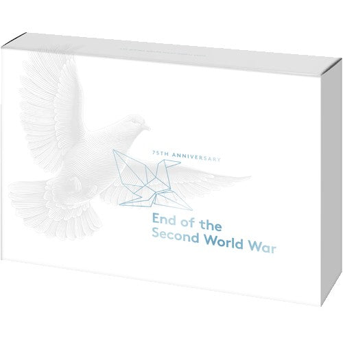 2020 Three-Coin Silver Proof Set 75th Anniversary End of WWII