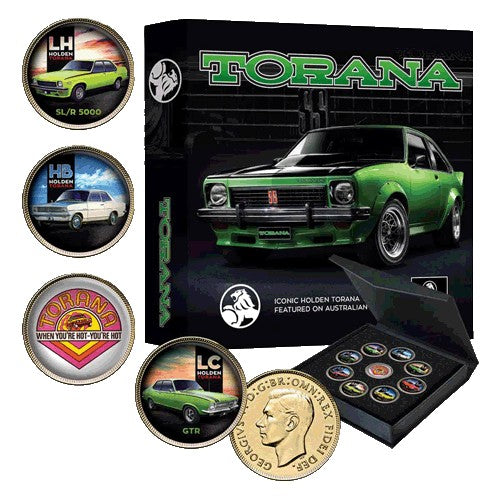 Holden Torana Enamel 9 Penny Collection