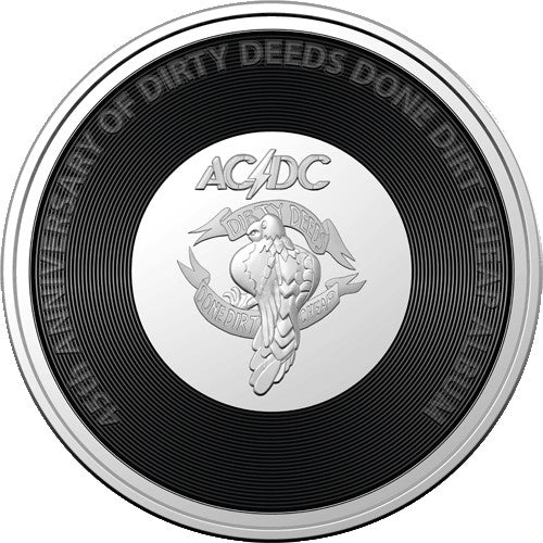 2020 / 2021 20c AC/DC Seven Coin Collection