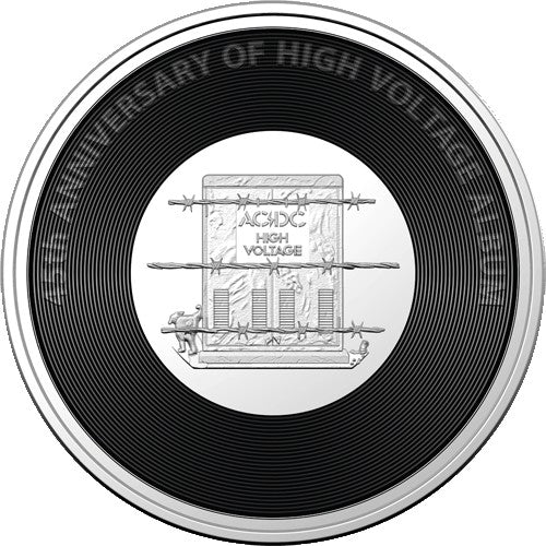 2020 / 2021 20c AC/DC Seven Coin Collection