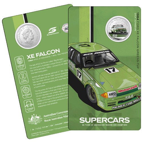 2020 50c 60 Years of the Australian Touring Car Champions 1960/2020 9 Coin Collection in Tin