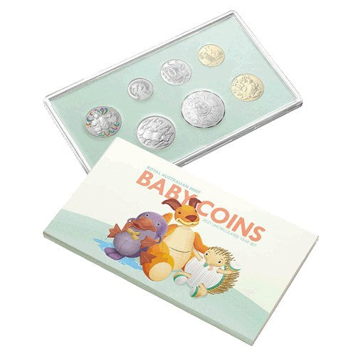 2021 Baby Mint Set - Special $1, 20c & 5c Reverse Designs